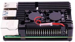 Yahboom Raspberry Pi 4B dupla ventillátoros hűtő (MJ1143144)