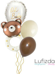  Héliumos luficsokor babaszületésre Oh Baby - INGYENES GLS szállítással (LUFI763301)