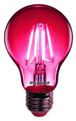 SYLVANIA TOLEDO RETRO CHROMA A60 RED SL E27 4W (40W) 80lm LED-es design fényforrás (piros)