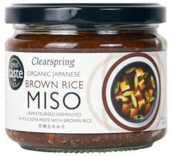 Clearspring Bio miso barnarizsből üveges 300 g - netbio