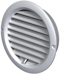 VENTS Kerek Szellőzőrács Szúnyoghálóval Szabályozható Zsaluval, állítható Csőcsatlakozóval D/külső/=200 D=100/15 (mv 150 Bvrd)