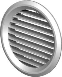 VENTS Kerek Szellőzőrács Szúnyoghálóval D/külső/=128 D=100 Szürk (mv 100 Bvs Abs Gray)