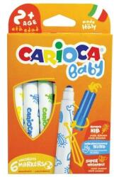 CARIOCA - Бейби маркери - 6 цвята (42813)