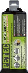 PETEC adeziv, reparatii plastic PETEC 2-COMPONENT PLASTIC ADHESIVE, BLACK 98355 (98355)