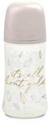 BabyJem Biberon 270 ml tetina fiziologica sx pro cu debit mediu gri gold premium