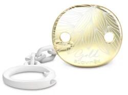 BabyJem Lantisor pentru suzeta gri gold premium