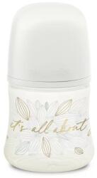 BabyJem Biberon 150 ml tetina fiziologica sx pro cu debit lent gri gold premium