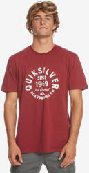 Quiksilver Circled Script Front Tricou Quiksilver | Roșu | Bărbați | XS