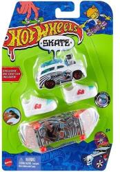 Mattel Hot Wheels, Skate Collector Pack, skateboard, pantofi si masina, HNG56