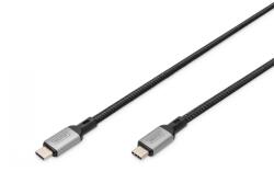 ASSMANN DB-300443-010-S cabluri USB USB4 Gen 2x2 1 m USB C 40 Gbit/s 100 W Negru (DB-300443-010-S)