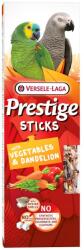 Versele-Laga Prestige Sticks 2 batoane cu legume si papadie pentru papagali mari 140g