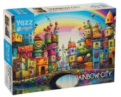 Yazz 1000 db-os puzzle - Rainbow City (3863) (3863)
