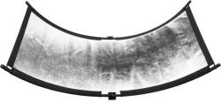 Mikrosat RE221 2in1 Íves Derítőlap 167x61cm (Ezüst/Fekete)