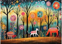 Yazz 3868 - Colorful Forest - 1000 db-os puzzle (3868)