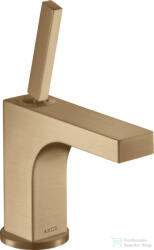 Hansgrohe AXOR CITTERIO mosdó csaptelep automata leeresztővel, szálcsiszolt bronz 39035140 (39035140)