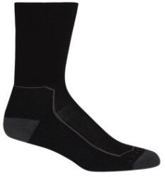 Icebreaker Hike+ Medium Crew Women Șosete BLACK/MONSOON/MINK L