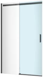 Excellent Rols zuhanyajtók 140 cm tolható fekete matt/átlátszó üveg KAEX. 2612.1400. LP1/2. BL (KAEX26121400LP12BL)