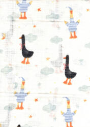  Mintás textil pelenka 1db-os - boldog liba - babastar