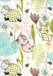 Mintás textil pelenka 1db-os - háziállatok