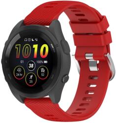 RUBBER Szilikon szíj Garmin Forerunner 265S piros