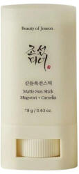 Matte Hidratáló fényvédő stift növényi kivonatokkal SPF50+ 18 gramm - Matte Beauty of Joseon (HFS18GMBOF)