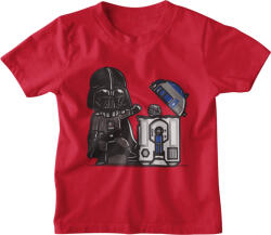  Darth Vader & R2-D2 - Gyerek Póló (613503)