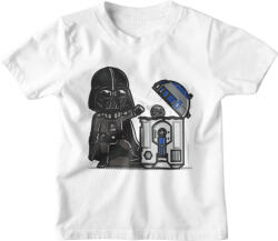  Darth Vader & R2-D2 - Gyerek Póló (466477)