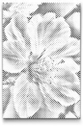  PontPöttyöző - Cseresznyevirág Méret: 20x30cm, Keretezés: Keret nélkül (csak a vászon), Szín: Kék