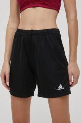 adidas Performance rövidnadrág HH9999 női, fekete, sima, közepes derékmagasságú, HH9999 - fekete S