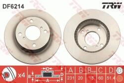 QWP Disc frana QWP WBD683 (WBD683)