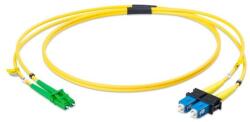 Emtex Patchcord FO SC/PC-LC/APC Emtex, SM OS2 9/125, manta LSZH 3.0mm, duplex, 1m (SC/PC-LC/APC-SM/DX-1)