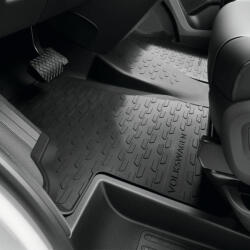 VW Covorase de cauciuc All-weather originale Volkswagen Transporter T6.1 2020-, Set fata, 3 piese (7H1061500D82V)