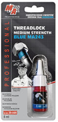 MA Professional MA243 - Blocare filete rezistenta medie albastru - blister 6 ml (20-A88)