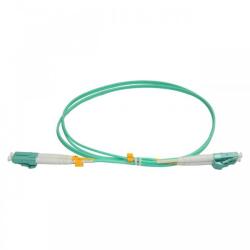 Emtex Patchcord FO LC/PC-LC/PC Emtex, MM OM3 50/125, manta LSZH 3.0mm, duplex, 10m (LC-LC-MM3/DX-10)