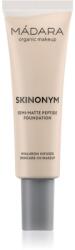 Mádara MÁDARA Skinonym Semi-Matte Peptide tartós alapozó peptidekkel árnyalat #15 Stone 30 ml