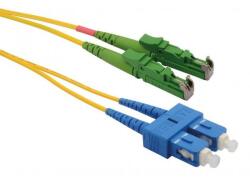 Emtex Patchcord FO E2000/APC-SC/PC Emtex, SM OS2 9/125, manta LSZH 3.0mm, duplex, 5m (E2000/APC-SC/PC-SM/DX-5)