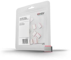 Lindy 40437 port blokkoló USB C-típus Rózsaszín 10 db (40437) (40437)