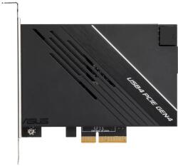 ASUS USB4 PCIe Gen4 Card csatlakozókártya/illesztő Belső DisplayPort, USB C-típus (90MC0CE0-M0EAY0) (90MC0CE0-M0EAY0)