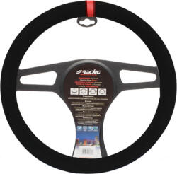 Simoni Racing Husă Volan Auto cu Diametru 37-39cm. Microfibră Negru SRCVT/27R (SRCVT/27R)