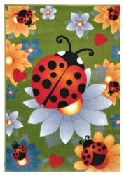 Delta Carpet Covor Dreptunghiular pentru Copii, 160 x 230 cm, Verde, Kolibri Model Gargarita 11470/130 (KOLIBRI-11470-130-1623) Covor