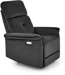 Halmar SEMIR fotel, fekete