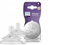 Philips Avent Etetőcumi Natural Resp. 6. 6Ho+ 2Db - vital24