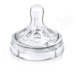 Philips Avent Etetőcumi Naturál 2 Lyukú 1Hó+ - vital24