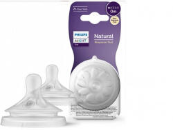 Philips Avent Etetőcumi Natural Resp. 1. 0Ho 2Db