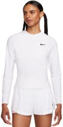 Nike Court Advantage Dri-Fit 1/4-Zip Tennis Mid Layer - Fehér