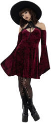 KILLSTAR Rochie femei KILLSTAR - Eternal Shiver - Rosu - KSRA011230