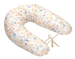 Amy Perna pentru gravide si alaptare, husa detasabila din bumbac 100% si umplutura antialergica babysoft , lunca bej, amy