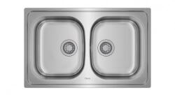 Teka GARANTIE 75 ANI Chiuveta Teka, 2 cuve, inox Universe 2B 80 (Universe 2B 80) Chiuveta