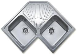 Teka Chiuveta din inox de colt Teka Classic Angular 2B GARANTIE 75 ANI (Classic Angular 2B) Chiuveta