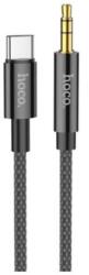 hoco. Аудио кабел HOCO, UPA19, USB Type-C до 3, 5 мм, 1 м, Black
